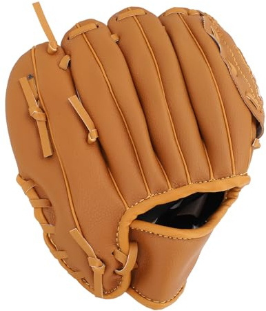 OVAQUIXI Baseballhandske, Professionell Softballvante med Ergonomisk Design och Förbättrat Grepp, för Ungdomar och Vuxna Spelare, Bekvämt PU-läder, Flera Storlekar (11,5 tum)