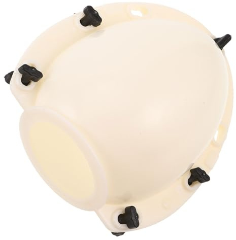 Alasum Molde de Huevo de Pascua de Plástico Blanco Forma Creativa para Dulces, Limpieza Sencilla y Calidad Segura Adecuado para Celebraciones Festivas y Mesas de Postres