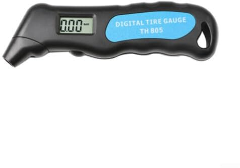 Manometro digitale LCD per pneumatici per auto camion bici Tester di pressione dell'aria per pneumatici auto Kit di strumenti con Psi Bar Kpa Unità ad alta precisione leggere