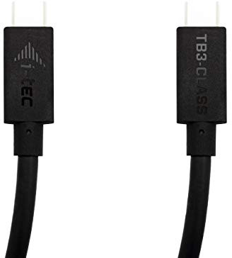 i-tec Thunderbolt 3 Klasse Kabel 150cm Kompatibel mit USB-C - Datenübertragung bis zu 40 Gbps, Stromversorgung bis zu 100W, Video bis zu 2X 4K/60 Hz oder 1x 8K/30 Hz