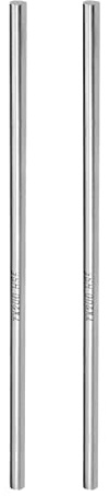 CoCud Tondo Acciaio Asta, 7mm Diametro 200mm Lunghezza, Alta Velocità Acciaio Barra Calcio Artigianato Fai-da-Te Utensili - (per Trapano Torni Noioso Macchina), 2 pezzi