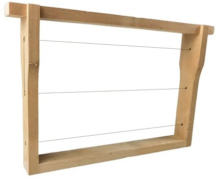 20x Mini Plus Rähmchen mit Hoffmann Seiten LINDE 248 x 159 mm für Minibeute