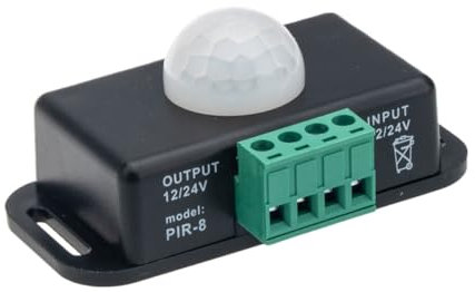 jojofuny Bewegungssensor Pir Infrarotsensor Für Lichtleisten Innen- Außenbereich Bewegungslichtschalter Erkennungsbereich