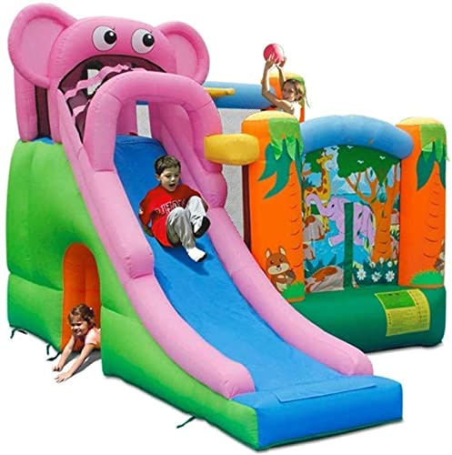 IXMLDAXD bouncy castle， Durable Inflatable Bounce House Premium Quality Bounce House with Slide