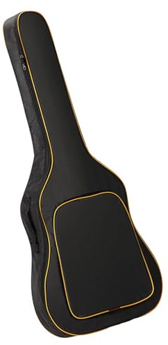 für Akustikgitarren – Rucksack-Stil für Reiseaufbewahrung, wasserdichtes | Oxford-Außenmaterial mit Dicker Polsterung, Multi-Taschen-Design für Gitarrenzubehör und alltägliche Musikübungen