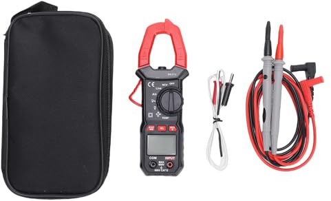 YWBL-WH SK213 Digital Clamp Meter Multimeter 6000 Counts True RMS AC DC Strömspänningstestare för Elektriker Hem Elarbete (Saka 13)