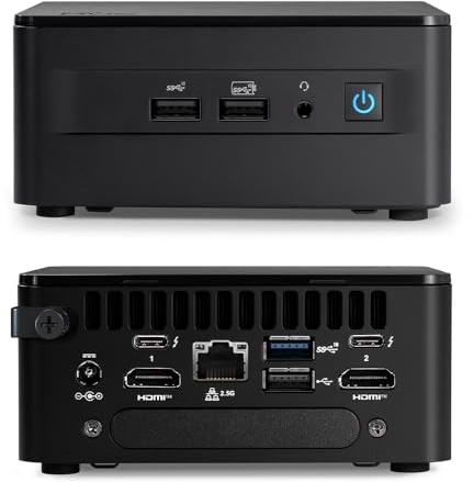 Intel NUC 13 Mini PC NUC13ANHi7 with Intel Core i5-1340P, Iris Xe Graphics, Dual HDMI 2.1, Quad 4K Display Support, Wi-Fi 6E, Bluetooth 5.3, for IoT and Commercial Applications(32GB RAM+2TB SSD)