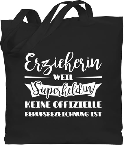 Shirtracer - Baumwolltasche - - Taschen - Erzieherin Superheldin Geschenk
