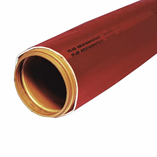 PE-Schlauch Abfluss für HT-Rohre und SML-Rohre/Länge 10 m/Dämmstärke 4 mm/rot (DN 50)