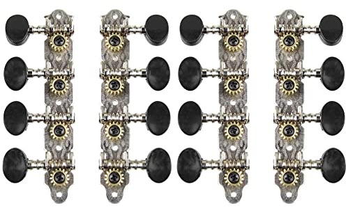 Fivetwofive 4x 4L4R Mandolin Tuning Pegs Machine Heads Tuning Pegs for Instruments An 8 Strings