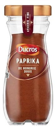 Apportez une touche fumée et colorée à vos plats avec le paprika de Hongrie DUC. 48 g- Lot De 3