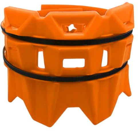 Zuasdvnk Cubierta protectora para tubo de escape de motocicleta, protección contra el calor, anillo de protección para tubos de escape, anillo silenciador elástico para motociclistas y profesionales