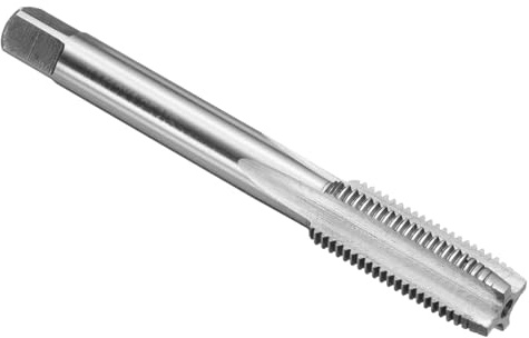 QUARKZMAN Hand Gewindebohrer, M12x1,25 Metrisch Gewindeschneider, Rechtshänder Legierter Werkzeugstahl, Geradnut-Mittelschneider (MB)