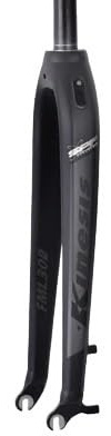 SQIANKUN Forcella MTB Forcella Rigida for Bicicletta MTB 26 Forcella Rigida Mountain Road Bike 29 Telaio 27.5 Alluminio Conico Freno a Disco ASSE 100 * 15mm Forcella della Bicicletta(30D Straight QR)