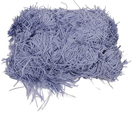 Raffia Paper Füllstoff Leichte geruchslose helle Farbe Home Dekoration Geschenkverpackung für DIY (Violett)