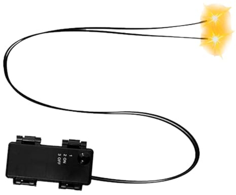 Halloween leuchtende Augen - batteriebetriebene LED-Augen, Beleuchtung a, gruseliger Effekt, langlebige Konstruktion, schnelle Konfiguration | PROP HALLOWEEN für Totenköpfe, Dekorationen von s