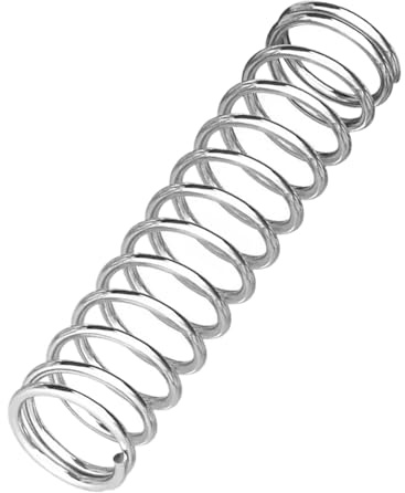 20 Pezzi Molle di Compressione in Acciaio Inossidabile Diametro Filo 1.2mm Diametro Esterno 11mm Lunghezza 50mm, Per Riparazioni Domestiche, 1.2mm X 11mm X 50mm