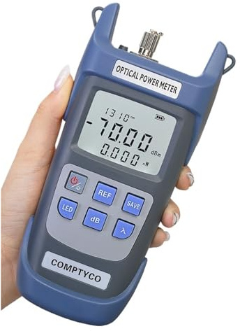 Tester per fibra ottica, G710A/G510A Misuratore Di Potenza Ottica Tester For Cavi In ​​fibra Ottica -70dBm~+10dBm/ -50dBm~+26dBm Connettore SC/FC(G710A)