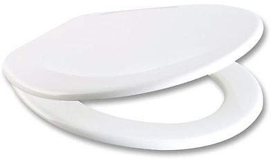 RTS White Soft Close Toilet Seat Quick Release Top/Bottom Fix