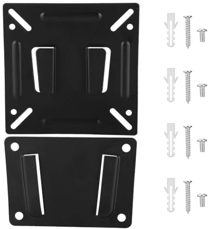 Soporte de Pared para televisor, Soporte Universal para televisores LCD de 14 a 32 Pulgadas, Montaje en Pared con función de inclinación Ajustable para salón y Cocina