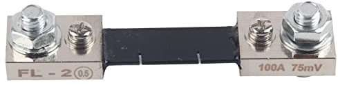 1PC Current AMP Shunt Resististor 75mV FL-2 Protect Assist Amperometro Analog Meter Misura Corrente Maggiore(100A)