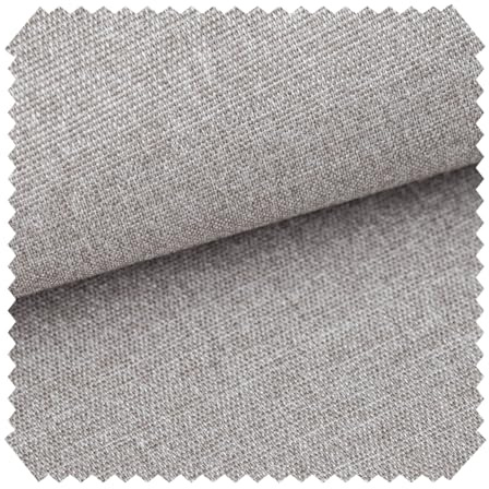 novely® JUKENAU Melierter Möbelstoff - Robuster Mediterraner Polsterstoff - Pflegeleichte Meterware 1lfm | Farbe: 11 Beton Grau