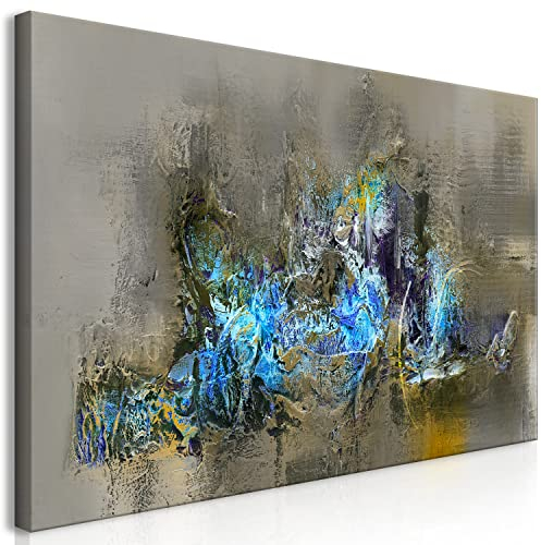 murando - Akustikbild Abstrakt 120x60 cm Bilder Akustikschaum Hochleistungsschallabsorber Schallschutz Leinwand 1 tlg Wandbild Raumakustik Schalldämmung Struktur Textur a-A-10055-b-a