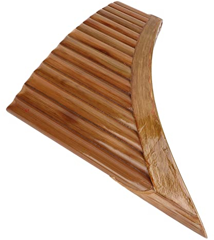 Chinesisches Traditionelles Musikinstrument Panflöte Bambus-Panflöte, Bambus-G-Taste Panflöte Panflöte für Anfänger für Konzert-Panflöten (Rechte Hand)