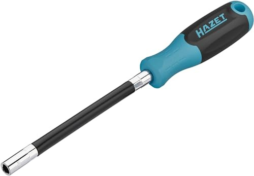 HAZET Schraubendreher-Steckschlüssel 811F-7, Außenprofil Sechskant, SW 7 mm | Abtrieb Außenprofil Sechskant, SW 7 mm, Länge l1 190 mm, Länge l2 300 mm, 133 g, SW 7 mm , Außenprofil Sechskant