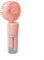 Un ventilateur brumisateur portable et léger avec quatre options de vitesse réglables (rose)