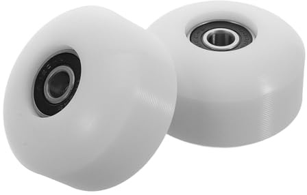 POPETPOP Skateboard Rollen 95a Pu Skateboardrollen 2 Stück Hochharte Street Skateboard Ersatzrollen Für Street Tricks Und Scooters Kompatibel