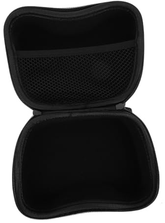 Veemoon Game Controller Storage Case Hard Eva Material with Impact Resistant and Drop-Proof Design, Double Zippers and Compartments, Hand Strap Included, for Travel and Gaming Accessories