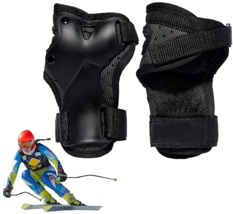 Handgelenkbandage – starke Handgelenkschoner, verstellbare Handschutzausrüstung, bequemer Stabilisator, Skate-Handschuhschutz, Handgelenkstütze für Erwachsene, Jugendliche, Skateboard-Roller, Sport