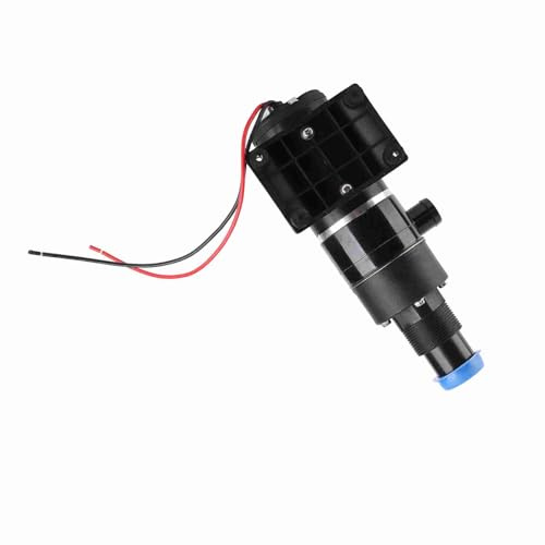 CHICIRIS Heavy Duty Marine Macerator Pump Waste Evacuation, Run Dry Protection, Self Priming, Ideal for Marine Yacht Boat, Suitable for Fish Box