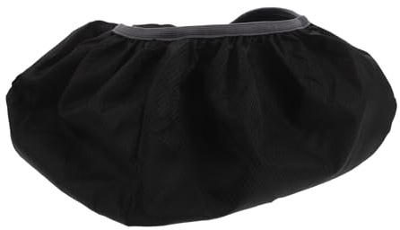 TOBBOMEY Funda Protectora Inferior para Mochila Negra, Antimanchas y Antipolvo, Elástica y Resistente al Desgaste, Cubierta Base Mochila para Viaje, Senderismo y Uso Escolar