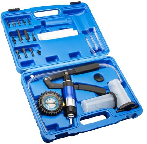 otgerlensker products Testeur à Vide et Appareil de Purge, Purge de Frein avec Bouchons et raccords