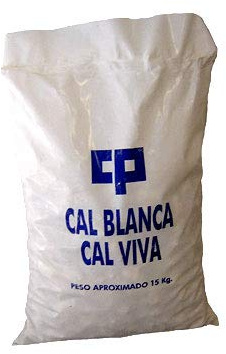 CAL VIVA EN PIEDRA 15 KG.