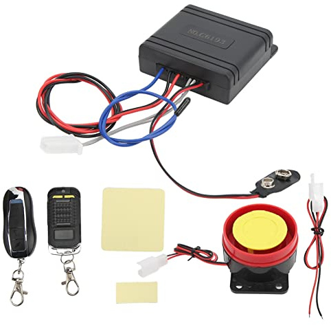 Motorrad Alarmanlage Anti-Diebstahl Sicherheitssystem Vibration 2 Controller 150M 12V Hohe Empfindlichkeit Wasserdicht Universal für Motorräder Motorrad