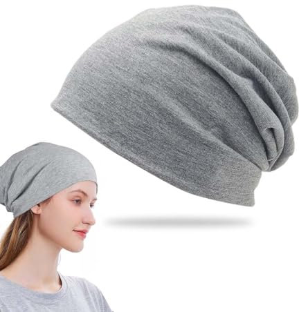 IEBTAWN 1 Pezzo Berretto Senza Visiera, Berretto alla Moda Senza Visiera per Uomo E Donna Grigio