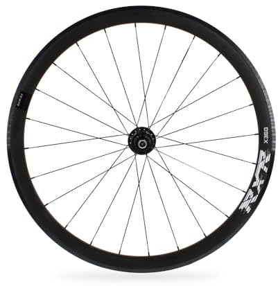 Landsvägscykel hjulset 700 c C/V-broms, 40 mm djupa fälgar, aluminiumlegering vägcykelhjul lämpliga för 8/9/10/11 hastighet Casstte hubbar, snabbfrigöring med främre 2 bakre 4 förseglade lager (bak
