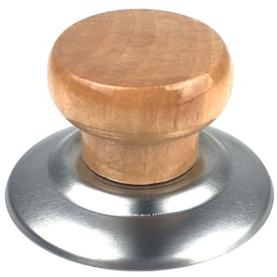 Bouton de couvercle en pot | Pots de poignée de remplacement de couvercle de pot | Points de potes en bois | Couvercles de la perle supérieure | Bouton de couvercles de poêle pour ménage pour casserol