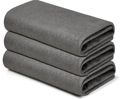 Zolventiq Magic Cleaning Cloths, 3 Pcs Reusable Glass Cleaning Rags, uper Soft Premium Streak Free Washable Cloth Duster for Kitchen, Window, Mirror, Glass, Car