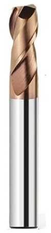Punte da trapano, Frese in metallo duro CNC taglierina piatta for metalli HRC55 2F/4F diametro 0,6-3,5 mm intervallo,1(HRC55 2F,D1.9xD4x50L)