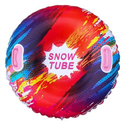 Snow Sled, Enhanced Control Support, 85cm, Inflatable Sled, Snow Play Toy, Easy To Transport And Store, For Skiing, Sledding, Or Outdoor Winter Adventures