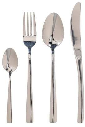 Tognana Servizio Posate Solution Shiny 24 Pz 3 Mm Acciaio Inox 18/0 Grigio