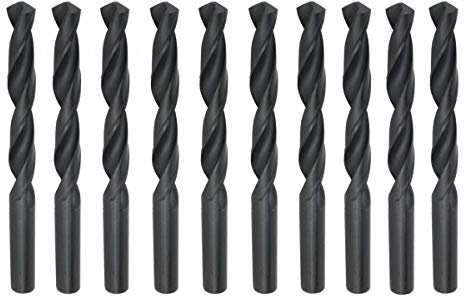 Weischer® - HSS-R Spiralbohrer Ø 3,5 mm | 10 Stück | Stahlbohrer Metallbohrer Eisenbohrer | Bohrer für Metall, Stahl, Aluminium, Eisen | stabil & bruchfest