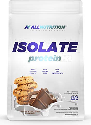 ALLNUTRITION isolates 908g Pack of 1 whey Protein Isolate whey Protein Muscle Protein Powder (Chocolate Cookie)