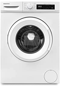 Daewoo WM714T1WA0DE Waschmaschine Frontlader, 7 kg, 1400 U/min/Advanced Inverter Motor, 15 Programme inkl. 15 min Kurzprogramm, AquaStop, Weiß