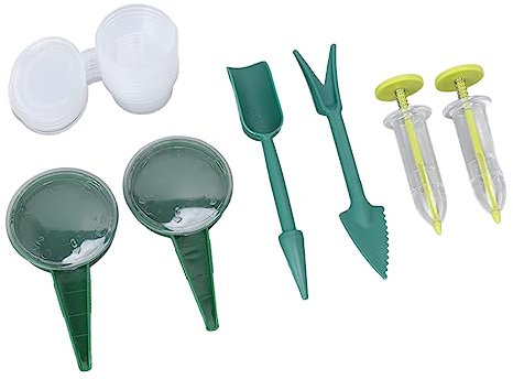 Yusat Mini Sådd Frödispenser Såmaskin Fröspridare för morotssallat gräs spenat frö