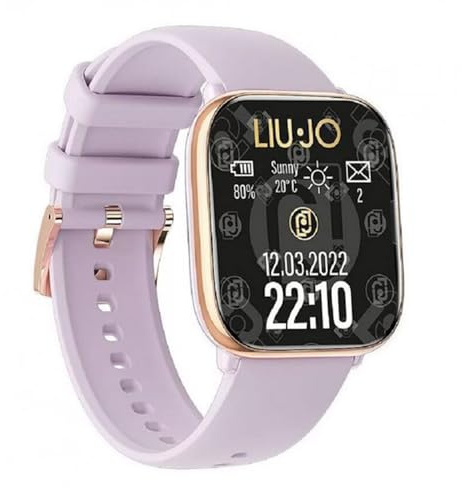 Orologio Donna Smartwatch Voice Rainbow Rose Cinturino Lilla Liu Jo